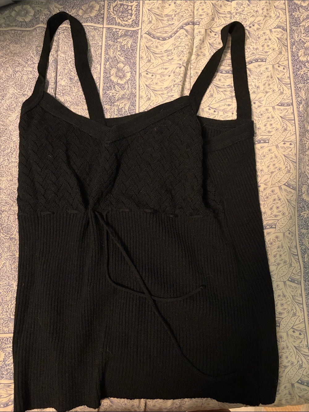 Target Black Knit Tank Top